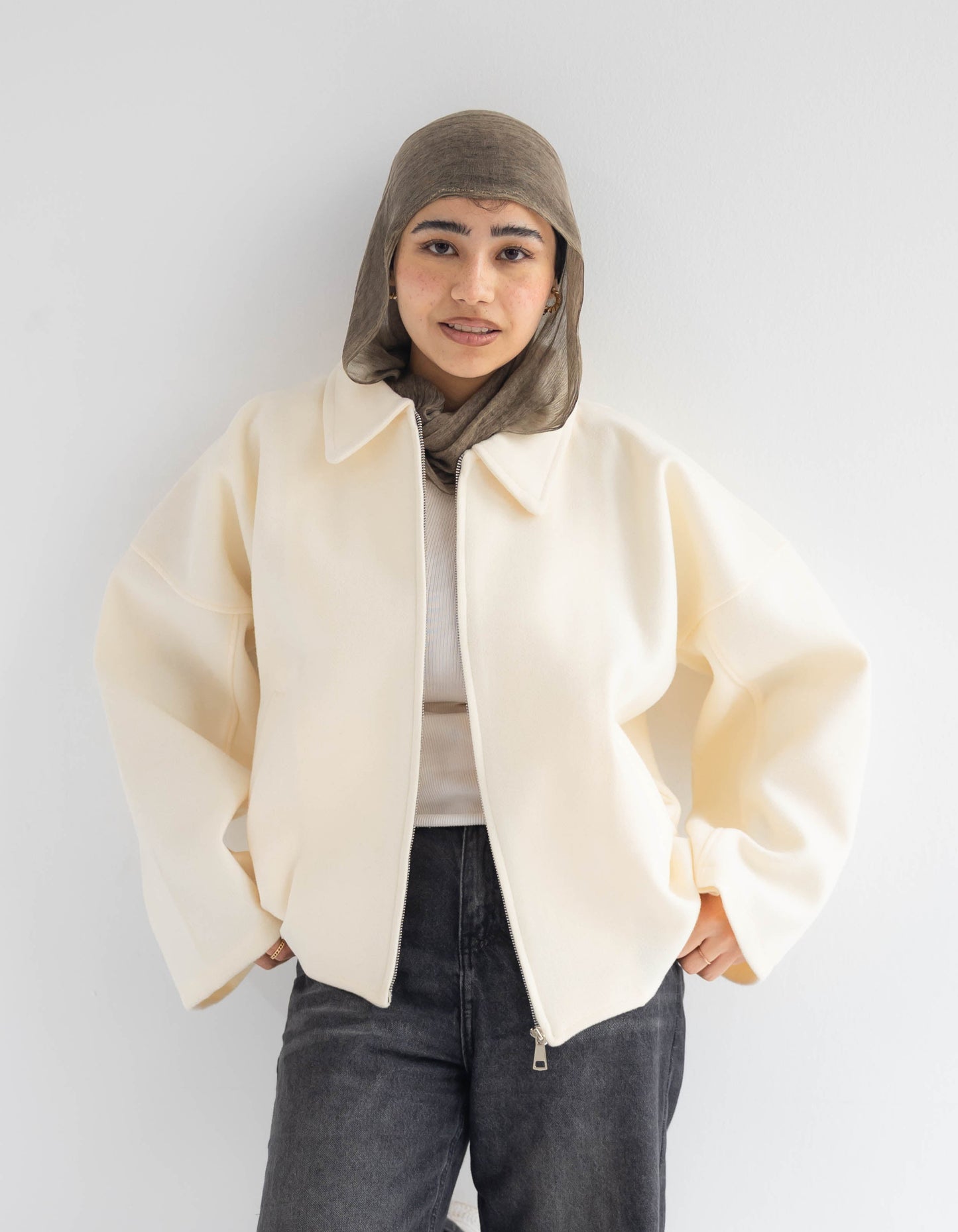 ZAS Box Jacket - Off White