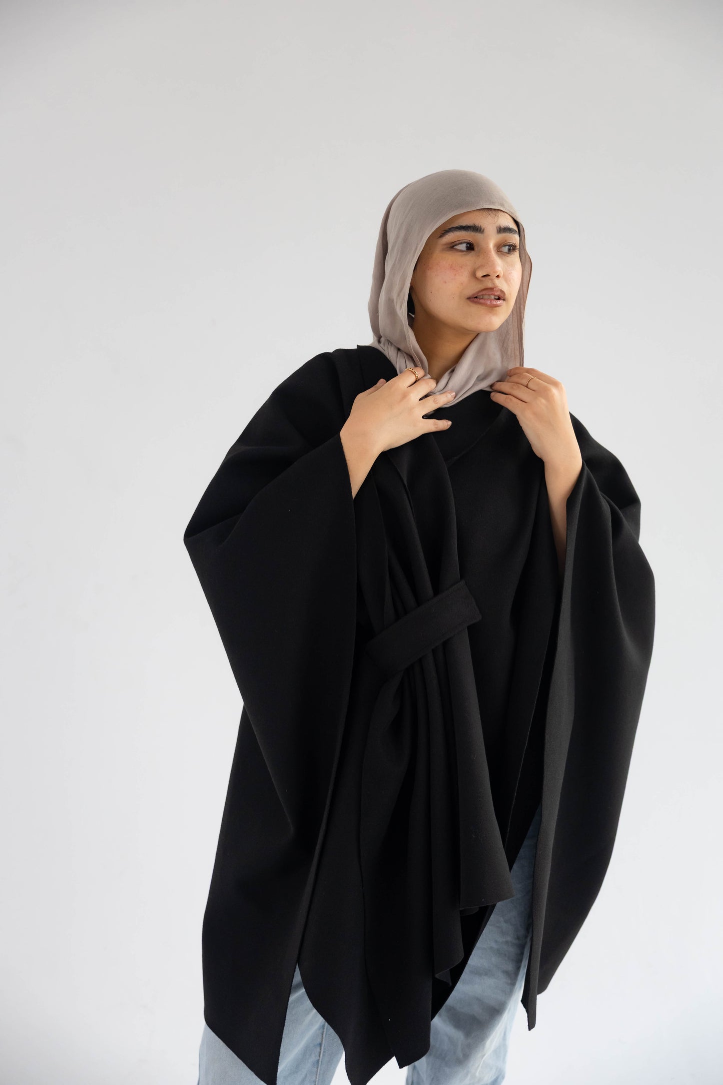 ZAS Winter Cape - Black