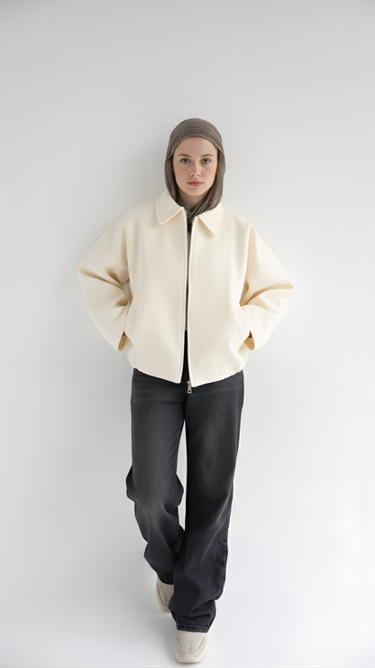 ZAS Box Jacket - Off White