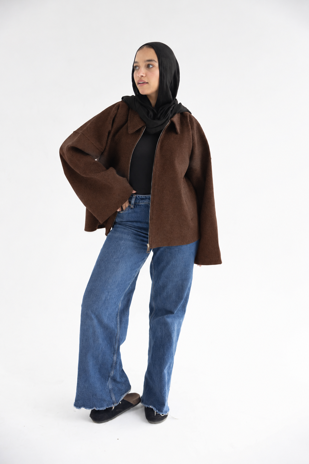 ZAS Box Jacket - brown
