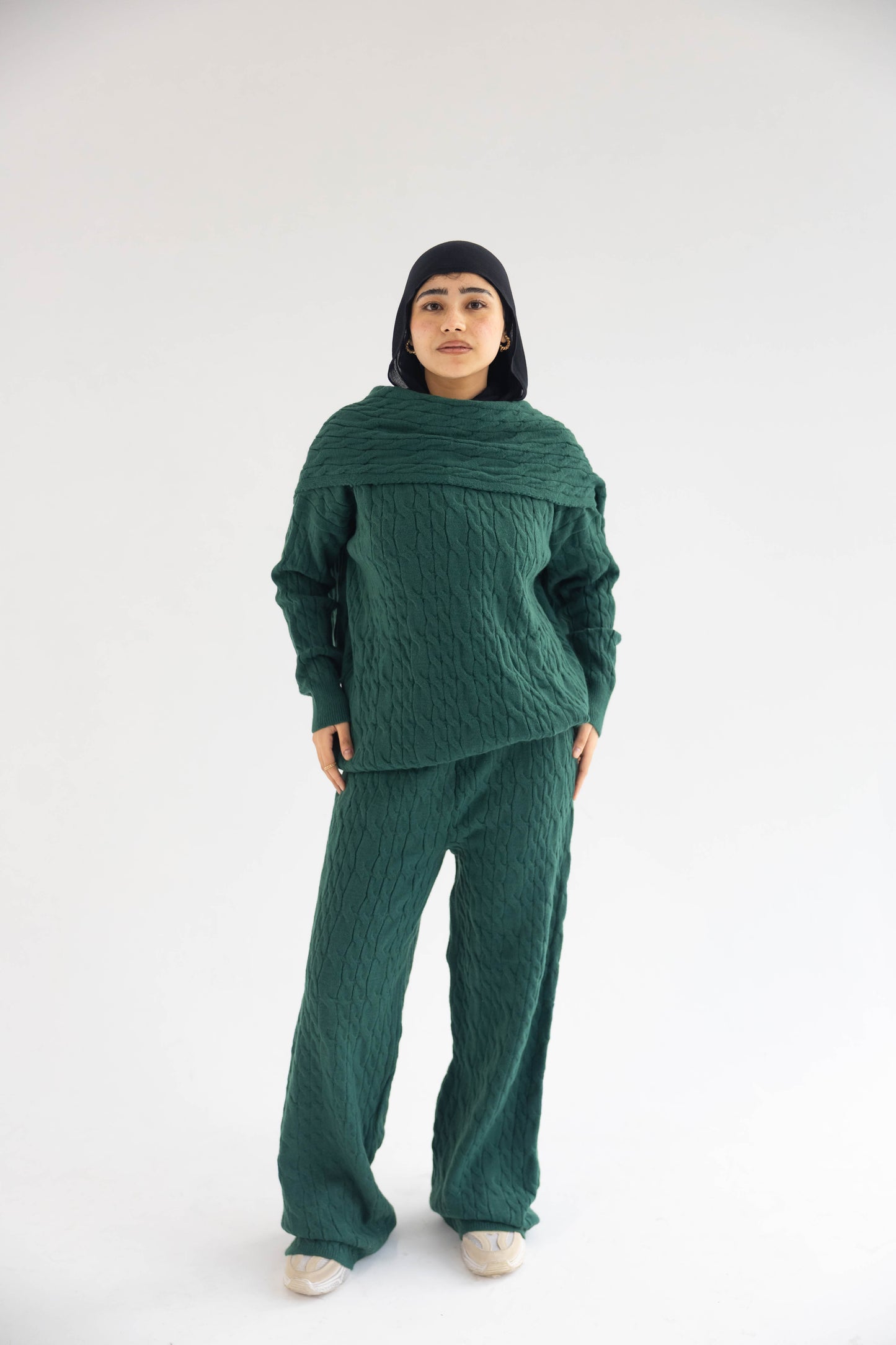 ZAS Winter Knit TRIO Set - Green