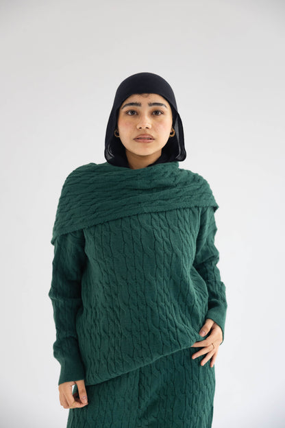 ZAS Winter Knit TRIO Set - Green