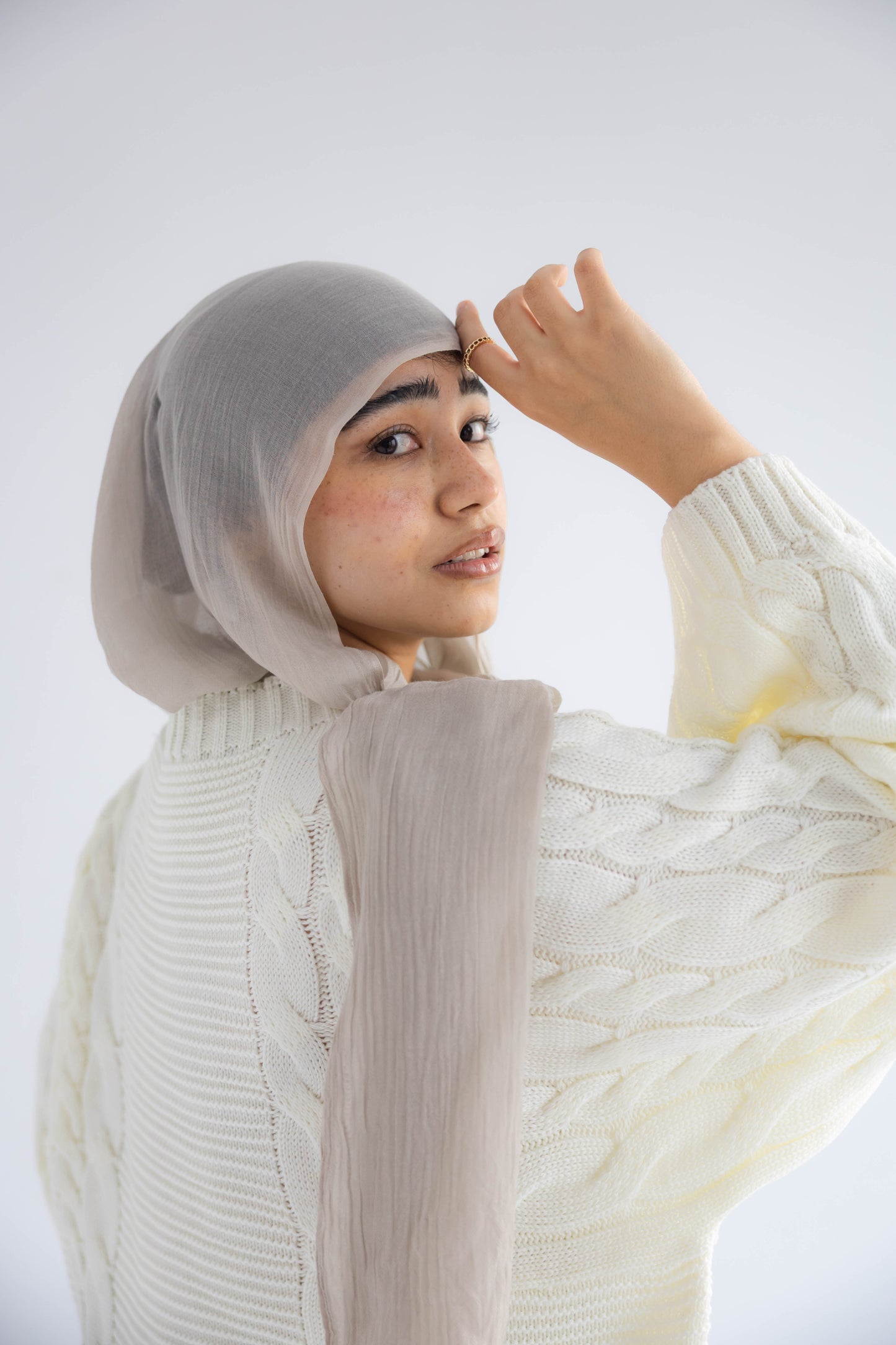 ZAS Cable Knit Sweater - off white