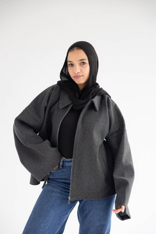 ZAS Box Jacket - Dark Grey