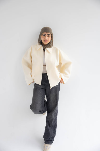 ZAS Box Jacket - Off White