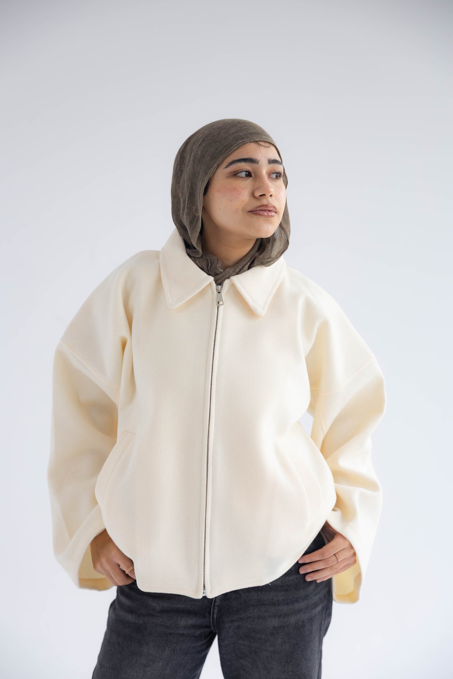 ZAS Box Jacket - Off White