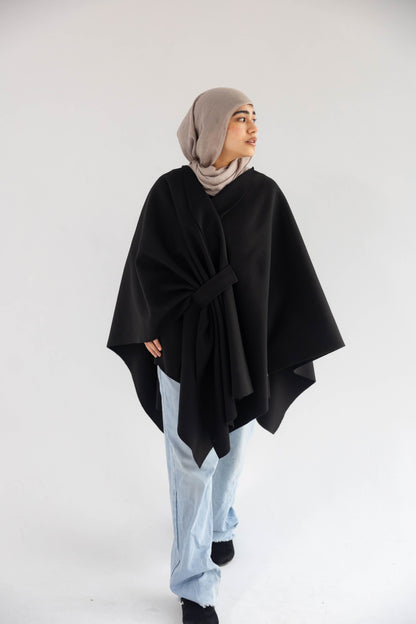 ZAS Winter Cape - Black