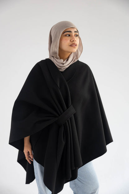 ZAS Winter Cape - Black