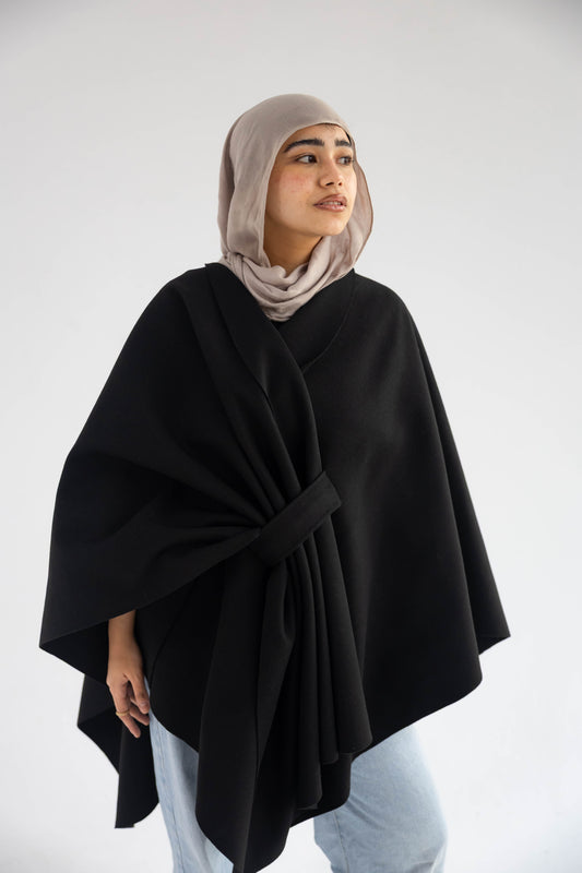 ZAS Winter Cape - Black
