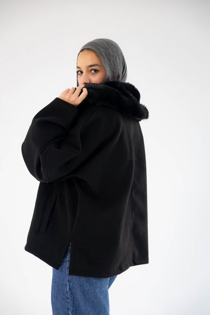 ZAS Faux Fur Elegant Jacket