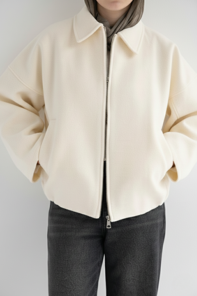 ZAS Box Jacket - Off White